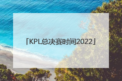 「KPL总决赛时间2022」kpl总决赛时间2022在哪看